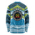 Personalised Tonga Lavengamalie College Long Sleeve Shirt Polynesian Ngatu Tribal