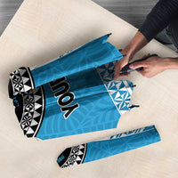 Personalised Tonga Lavengamalie College Umbrella Polynesian Ngatu Tribal - Polynesian Pride