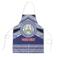 Personalised Tonga Sia'atoutai Theological College Apron Polynesian Ngatu Tribal - Polynesian Pride