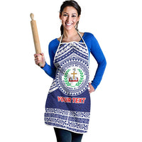 Personalised Tonga Sia'atoutai Theological College Apron Polynesian Ngatu Tribal - Polynesian Pride