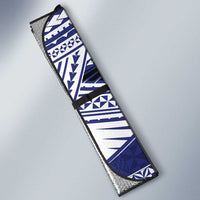 Personalised Tonga Sia'atoutai Theological College Auto Sun Shade Polynesian Ngatu Tribal - Polynesian Pride
