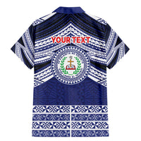 Personalised Tonga Sia'atoutai Theological College Family Matching Mermaid Dress and Hawaiian Shirt Polynesian Ngatu Tribal LT9 - Polynesian Pride