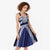Personalised Tonga Sia'atoutai Theological College Midi Dress Polynesian Ngatu Tribal - Polynesian Pride
