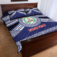 Personalised Tonga Sia'atoutai Theological College Quilt Bed Set Polynesian Ngatu Tribal