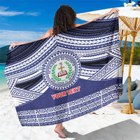 Personalised Tonga Sia'atoutai Theological College Sarong Polynesian Ngatu Tribal