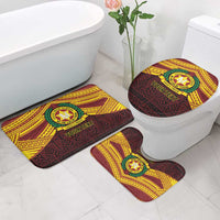 Personalised Tonga Vava'u High School Bathroom Set Polynesian Ngatu Tribal - Polynesian Pride