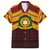 Personalised Tonga Vava'u High School Family Matching Tank Maxi Dress and Hawaiian Shirt Polynesian Ngatu Tribal