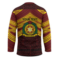 Personalised Tonga Vava'u High School Hockey Jersey Polynesian Ngatu Tribal - Polynesian Pride