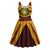 Personalised Tonga Vava'u High School Midi Dress Polynesian Ngatu Tribal - Polynesian Pride