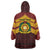 Personalised Tonga Vava'u High School Wearable Blanket Hoodie Polynesian Ngatu Tribal