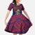 American Samoa Brave Eagle Personalized Family Matching Mermaid Dress and Hawaiian Shirt National Flag Color