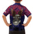 American Samoa Brave Eagle Personalized Family Matching Tank Maxi Dress and Hawaiian Shirt National Flag Color