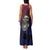 American Samoa Brave Eagle Personalized Family Matching Tank Maxi Dress and Hawaiian Shirt National Flag Color