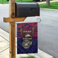 American Samoa Brave Eagle Personalized Garden Flag National Flag Color