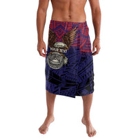 American Samoa Brave Eagle Personalized Lavalava National Flag Color