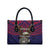 American Samoa Brave Eagle Personalized Leather Bag National Flag Color - Polynesian Pride