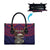 American Samoa Brave Eagle Personalized Leather Bag National Flag Color - Polynesian Pride