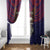 American Samoa Brave Eagle Personalized Window Curtain National Flag Color