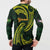 American Samoa Manua Cession Day Personalized Button Sweatshirt Polynesian Wave Style