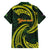 American Samoa Manua Cession Day Personalized Family Matching Long Sleeve Bodycon Dress and Hawaiian Shirt Polynesian Wave Style