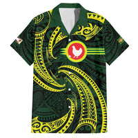 American Samoa Manua Cession Day Personalized Family Matching Puletasi and Hawaiian Shirt Polynesian Wave Style