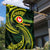 American Samoa Manua Cession Day Personalized Garden Flag Polynesian Wave Style