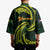 American Samoa Manua Cession Day Personalized Kimono Polynesian Wave Style - Polynesian Pride