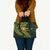 American Samoa Manua Cession Day Personalized Leather Bag Polynesian Wave Style - Polynesian Pride