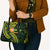 American Samoa Manua Cession Day Personalized Leather Bag Polynesian Wave Style - Polynesian Pride