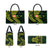 American Samoa Manua Cession Day Personalized Leather Bag Polynesian Wave Style - Polynesian Pride