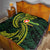 American Samoa Manua Cession Day Personalized Quilt Polynesian Wave Style