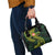 American Samoa Manua Cession Day Personalized Shoulder Handbag Polynesian Wave Style