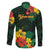 American Samoa Manu'atele Personalized Family Matching Long Sleeve Bodycon Dress and Hawaiian Shirt Manua Island Hibiscus Flowers