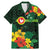 American Samoa Manu'atele Personalized Family Matching Mermaid Dress and Hawaiian Shirt Manua Island Hibiscus Flowers