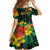 American Samoa Manu'atele Personalized Family Matching Tank Maxi Dress and Hawaiian Shirt Manua Island Hibiscus Flowers