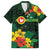 American Samoa Manu'atele Personalized Family Matching Tank Maxi Dress and Hawaiian Shirt Manua Island Hibiscus Flowers