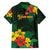 American Samoa Manu'atele Personalized Family Matching Tank Maxi Dress and Hawaiian Shirt Manua Island Hibiscus Flowers
