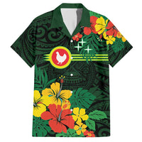 American Samoa Manu'atele Personalized Hawaiian Shirt Manua Island Hibiscus Flowers