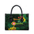 American Samoa Manu'atele Personalized Leather Bag Manua Island Hibiscus Flowers - Polynesian Pride