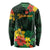 American Samoa Manu'atele Personalized Long Sleeve Shirt Manua Island Hibiscus Flowers
