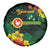 American Samoa Manu'atele Personalized Spare Tire Cover Manua Island Hibiscus Flowers