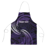 Manua Segaula American Samoa High School Personalized Apron Polynesian Wave Style - Polynesian Pride