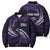 Manua Segaula American Samoa High School Personalized Bomber Puffer Jacket Polynesian Wave Style - Polynesian Pride