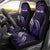 Manua Segaula American Samoa High School Personalized Car Seat Cover Polynesian Wave Style