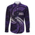 Manua Segaula American Samoa High School Personalized Family Matching Long Sleeve Bodycon Dress and Hawaiian Shirt Polynesian Wave Style