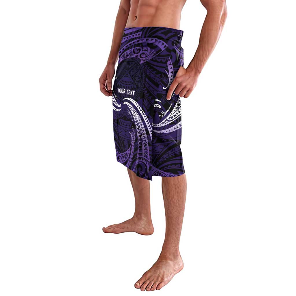 Manua Segaula American Samoa High School Personalized Lavalava Polynesian Wave Style