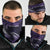 Manua Segaula American Samoa High School Personalized Neck Gaiter Polynesian Wave Style - Polynesian Pride