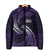 Manua Segaula American Samoa High School Personalized Padded Jacket Polynesian Wave Style - Polynesian Pride