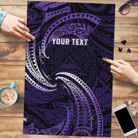 Manua Segaula American Samoa High School Personalized Puzzle Polynesian Wave Style - Polynesian Pride