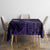 Manua Segaula American Samoa High School Personalized Tablecloth Polynesian Wave Style
